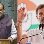 Om Birla Silences Rahul Gandhi