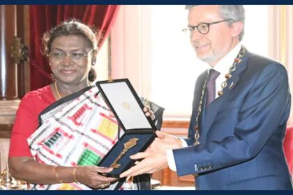 Droupadi Murmu Honoured with