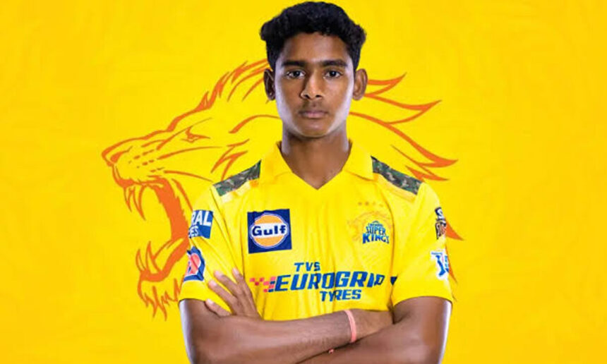 Shaik Rasheed CSK Debut