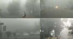 Fog Surprise Tourists in Mount Abu