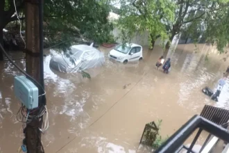 Heavy rain in Bengaluru