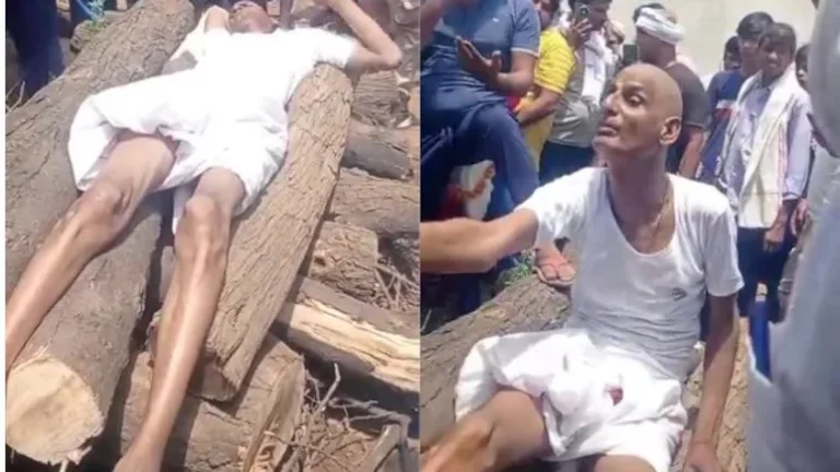 Drama at Cremation