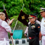 Rajnath Singh Meets Top Military Officials