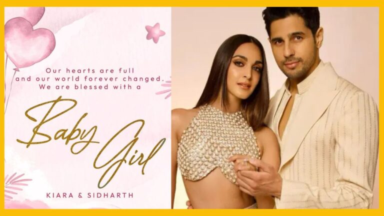 Kiara and Sidharth welcomes baby girl