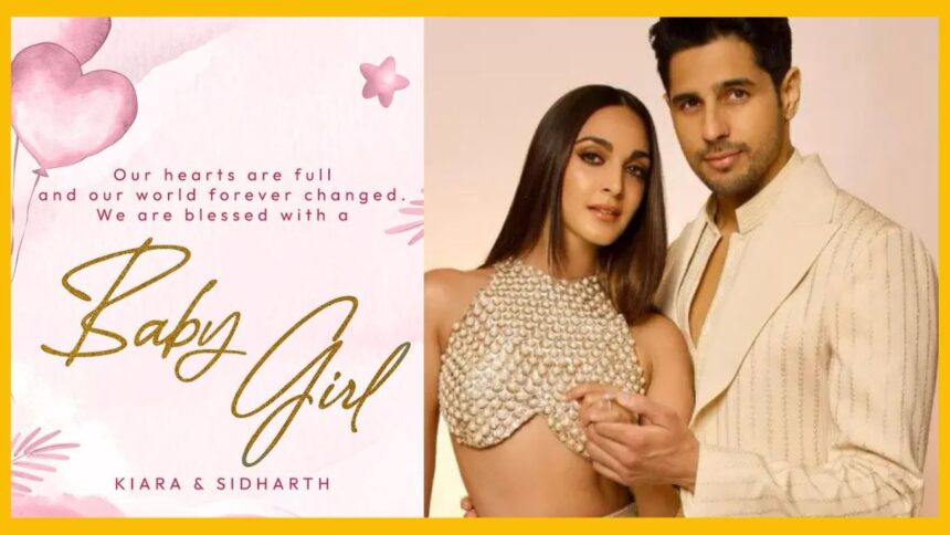 Kiara and Sidharth welcomes baby girl